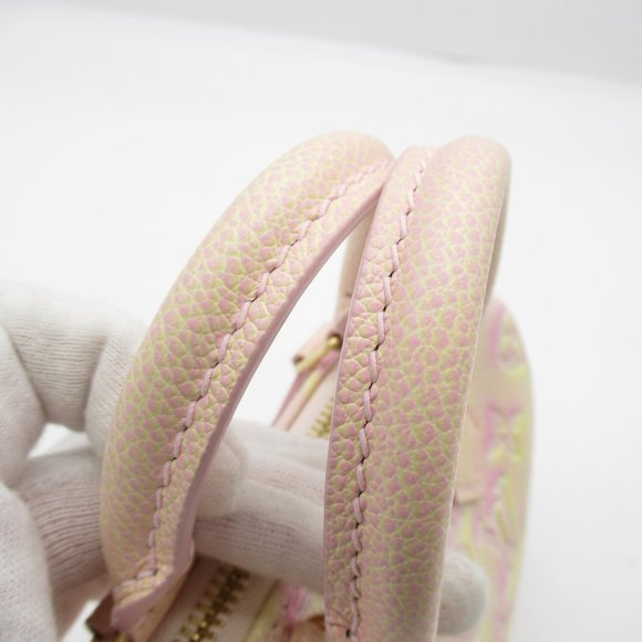 LOUIS VUITTON Nano Speedy Summer Stardust Pink Monogram empreinte leather M81508 - Picture 9 of 10